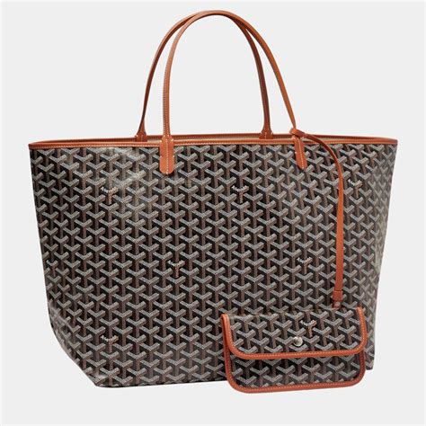 goyard black with tan trim|Goyard Black and Tan Saint.